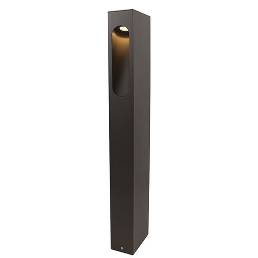 [7847201065] Gaia udendørs pullert 7W 3000K IP54 230V antracitgrå