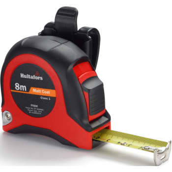 [853014169] Båndmål PR kort stål 8 mtr.   