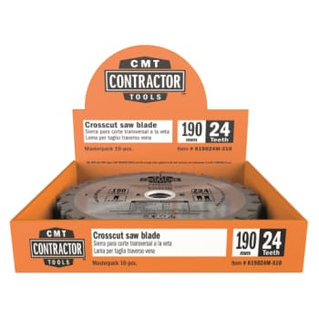 [853016147] CMT Contractor klinger, Ø190 mm, 24 td. 10 stk.