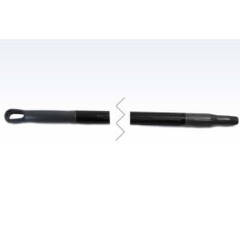 [853023038] Roliba skaft med gevind, sort plast, Ø25 mm, 1500 mm