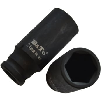 [853023690] BaTo krafttop 1/2" x 10 mm, 78 mm lang, 6kt.