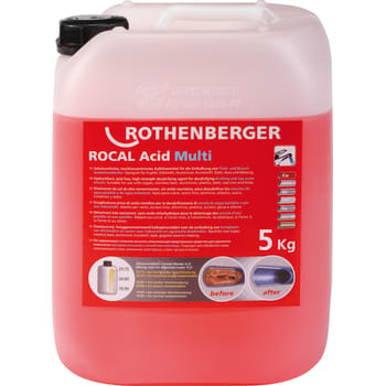 [861283687] Rothenberger Rocal Acid Multi udsyringsvæske, 5 l