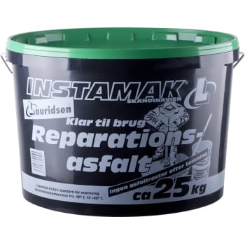 [861892485] Instamak reparationsasfalt 25 kg, 0-8 mm, grøn