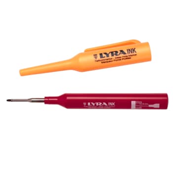 [853029618] Lyra ink dybhuls pen rød