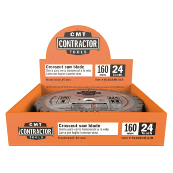 [853032960] CMT Contractor klinger, Ø160 mm, 24 td. 10 stk.