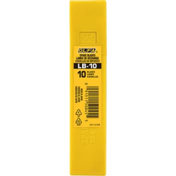 [853034506] Olfa blade LB-10B til bræk af-kniv, 18 mm, 10 stk.