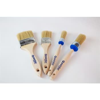 [853043060] Roliba penselsæt, 2 flade, 2 runde,  4 stk.