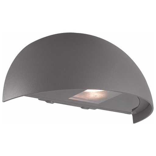 [9977311] Udendørs væglampe m. GU10 fatning BODA - mørkegrå