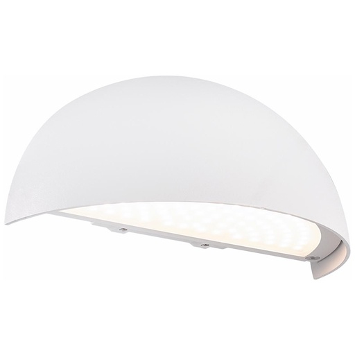 [9977307] Udendørs væglampe 8,4W LED BODA 4000K - hvid