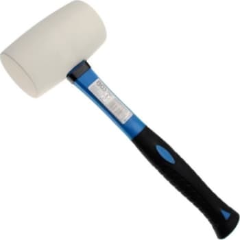 [853058940] Gummihammer, hvidt hoved, Ø 64