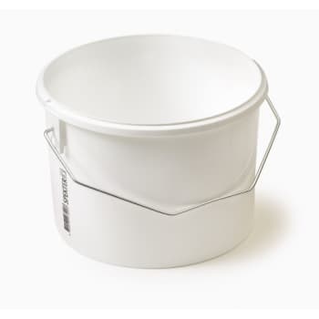 [853059135] Plastspand, hvid, uden låg, 3 l