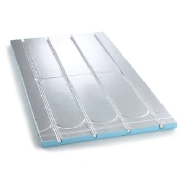 [339461016] NORDIC GULVVARMEPLADE TIL 16 MM. H: 19 MM. MED VENDESPOR + ALU