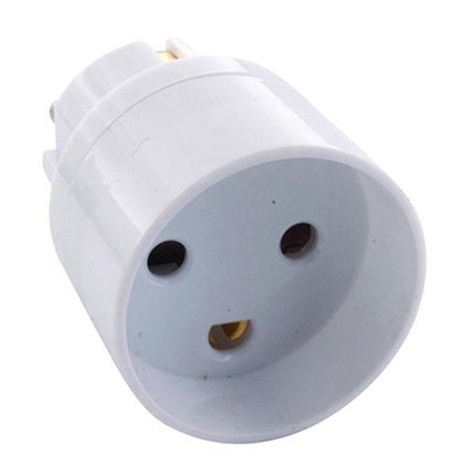 [929472] Stikprop adapter, Schuko til DK