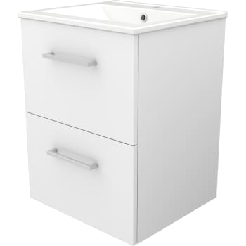[786011110] Sanibell Basicline møbelsæt 51x46,5cm hvid højglans