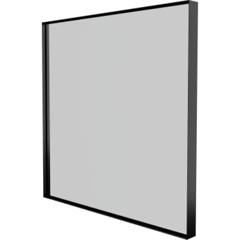 [786016131] Sanibell Basicline spejl 60x60cm, mat sort aluramme