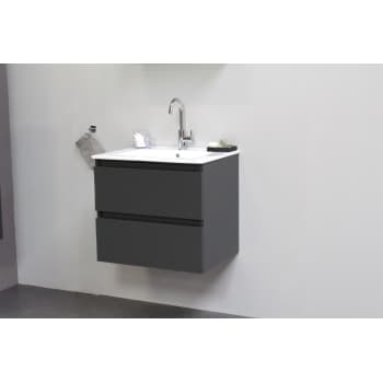 [786030032] Sanibell Online møbelsæt 61x46,5 cm mat antracit, leveres usamlet