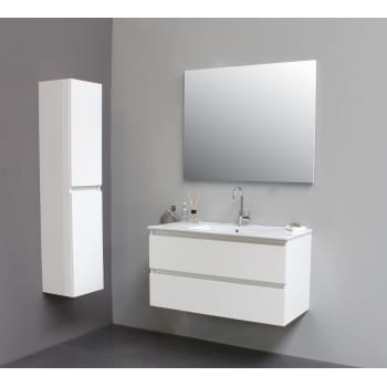 [786030050] Sanibell Online møbelsæt 81x46,5 cm hvid højglans, LEVERES USAMLET