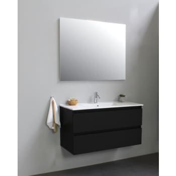 [786031071] Sanibell Online møbelsæt 101x46,5 cm matsort, leveres samlet