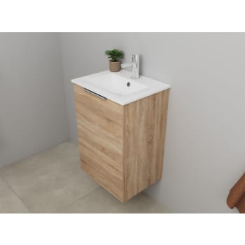 [786031127] Sanibell Online møbelsæt 46x36cm bardolino eg med 1 låge