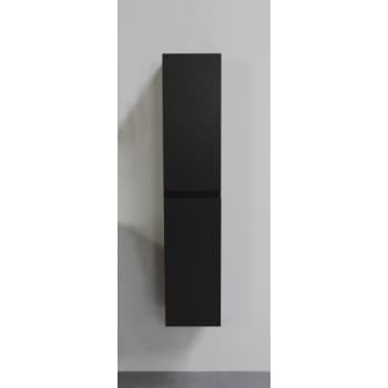 [786035231] Sanibell Online højskab 145x30x30cm matsort leveres usamlet