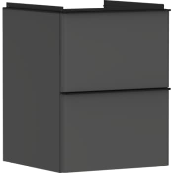 [786701221] HANSGROHE Xelu Q vaskeskab mat diamantgrå 480X475mm m/ 2 skuffer