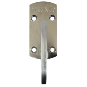 [894080674] IPA hundekrog 35 x 104 mm, forkromet messing