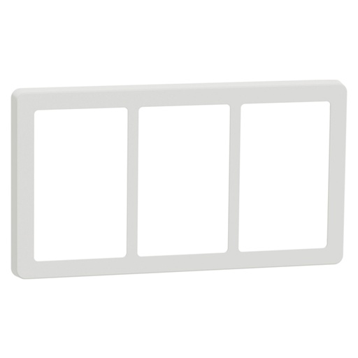 [1017061057] LK Fuga ramme BASE 63 3x1½m - hvid