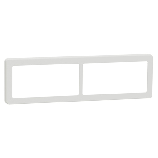 [1017061099] LK Fuga ramme BASE 63 2x2m vandret - hvid