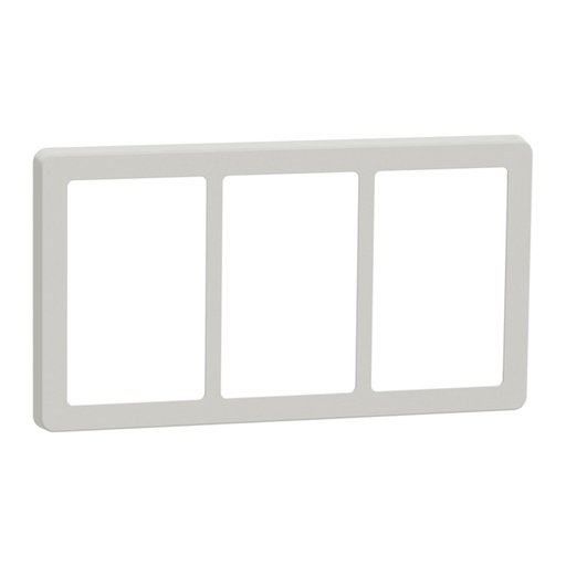 [1017061044] LK Fuga ramme BASE 63 3x1½m - lysegrå