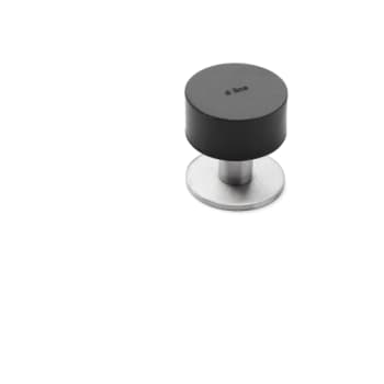 [894074565] Knud Holscher gulv dørstop, 40 x 40 mm, børstet stål