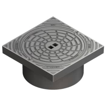 [221119142] Ulefos 425 x 220 mm karm/dæksel m/lås, firk., fast, 12,5 t, GG