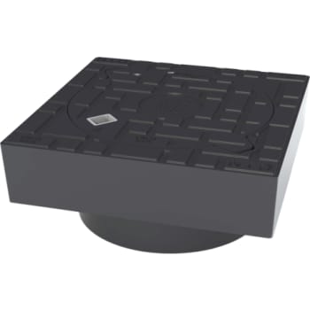 [221280031] NID 315 mm karm/dæksel u/lås, firkantet, fast, 12,5 t, komposit