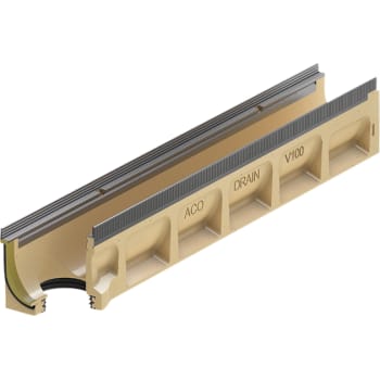 [221525022] ACO V100S SEAL IN 1000 mm rende 0.0.2 m/galv. karm/udløb, u/rist