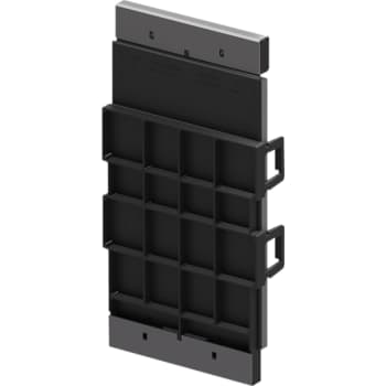 [221526001] ACO V100S SEAL IN lukket PP-endevæg t/V100S render m/galv. karm