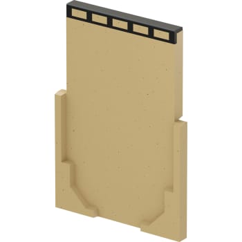 [221543000] ACO V150G lukket endevæg til V150G 160 mm render m/stbj.karm