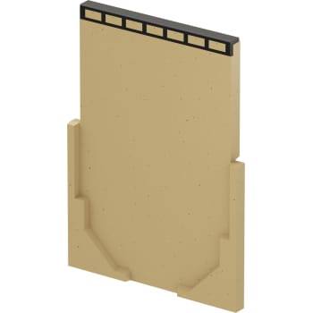 [221545000] ACO V200G lukket endevæg til V200G 200 mm render m/stbj.karm