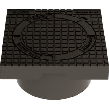 [222030312] Duco 315 x 195 mm karm/dæksel m/lås, firkantet, fast, 12,5 t, GG
