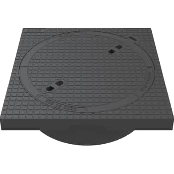 [222030620] Duco 600 x 195 mm karm/dæksel m/lås, firkantet, fast, 12,5 t, GG