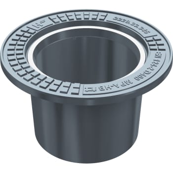 [222034345] Duco 315 x 270 mm karm uden pakning, rund, flydende, SG SORT