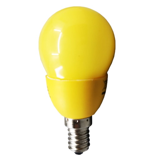 [4004353090523] Kronepære LED 3W E14 Gul