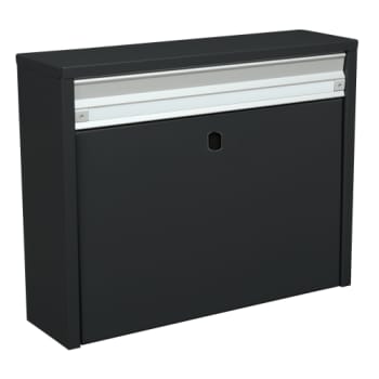 [881099030] MEFA postkasse minuet 99, sort, 320 x 340 x 130 mm