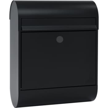 [881099033] MEFA postkasse ruby 864 u/lås, sort, 450 x 365 x 160 mm