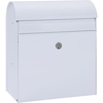 [881099037] MEFA postkasse jade 870 m/lås, hvid, 425 x 375 x 190 mm
