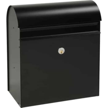 [881099038] MEFA postkasse jade 870 m/lås, sort, 425 x 375 x 190 mm