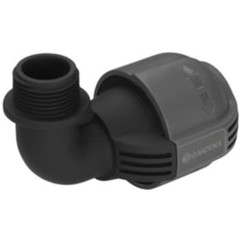 [881226142] Gardena Pipeline vinkel 25 mm x 3/4" nippel