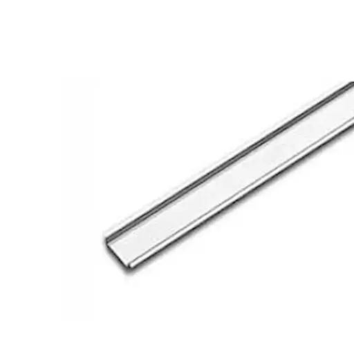 [8000126128390] DIN Skinne 7,5 mm Høj (2 meter)