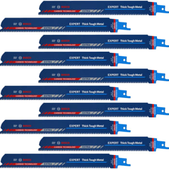 [881317122] Bosch bajonetsavklinge S1155CHC, 8 tpi, 225 mm, metal, 10 stk.