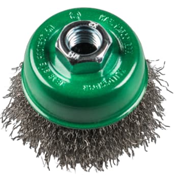 [881339570] Klingspor kopbørste BT 600 W, rustfrit stål, gevind M14, 65 mm
