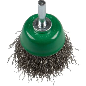 [881339590] Klingspor kopbørste BTS 600 W, rustfri stål, 6 mm skaft, 50 mm