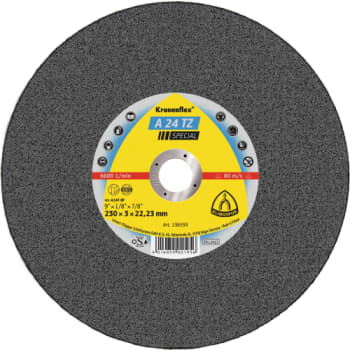 [881350305] Klingspor skæreskive A 24 TZ, til rust.stål, 230 x 3 mm, Lige